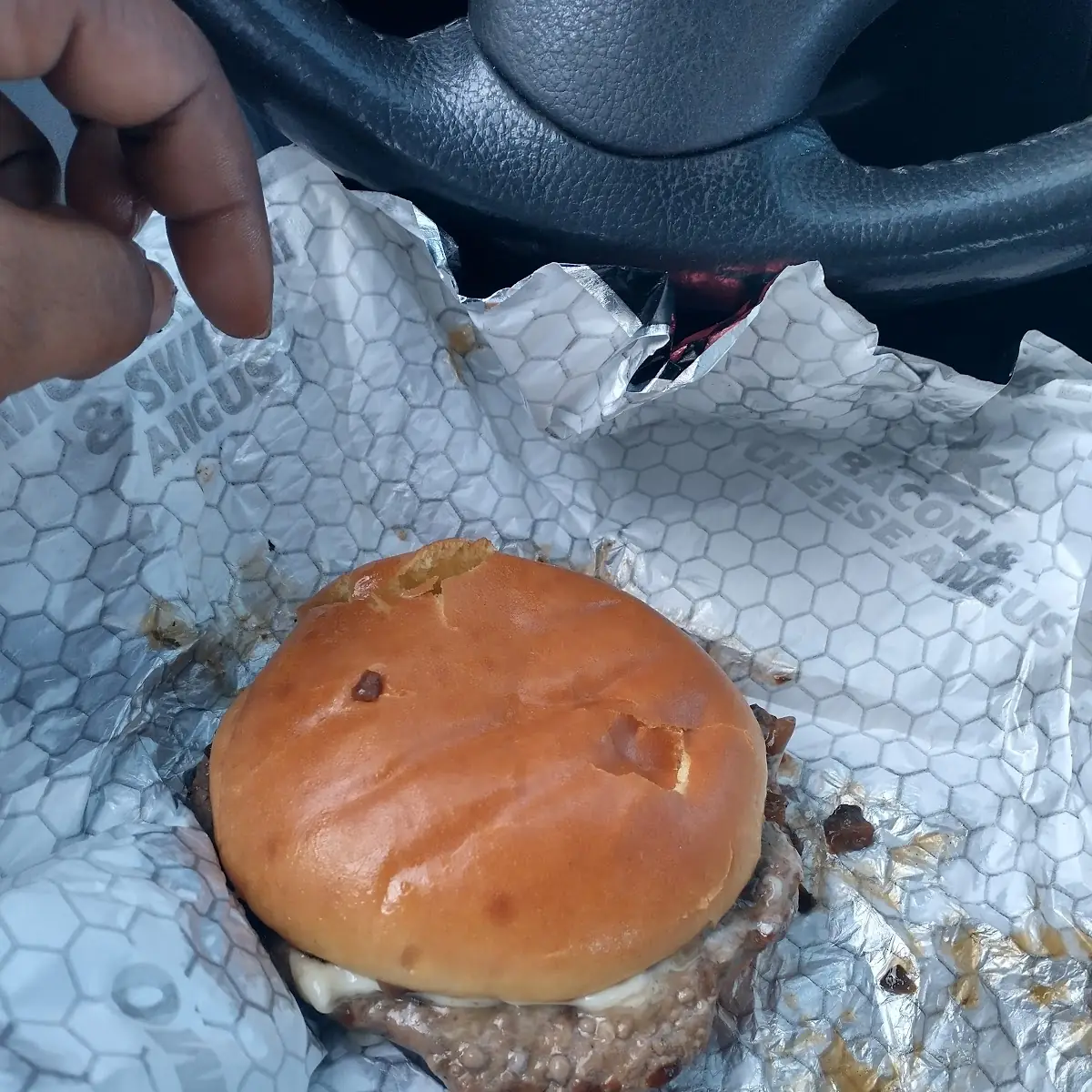 Mushroom Swiss Burger
