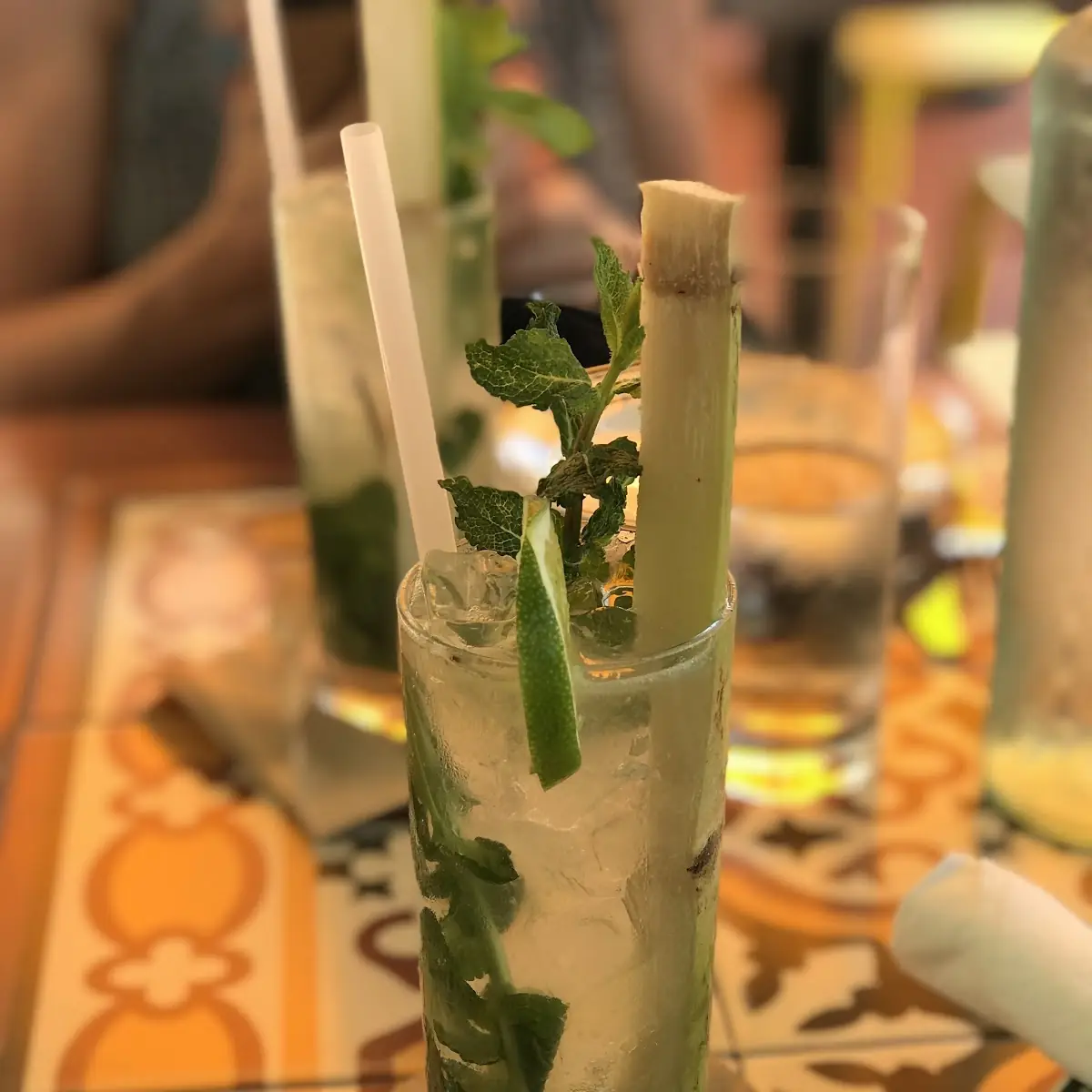 South Beach Mojito with Bacardi Limón Rum