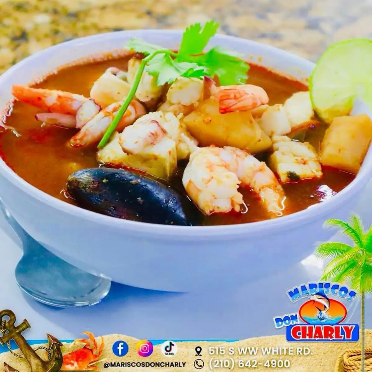 Caldo De Mariscos Seafood Soup