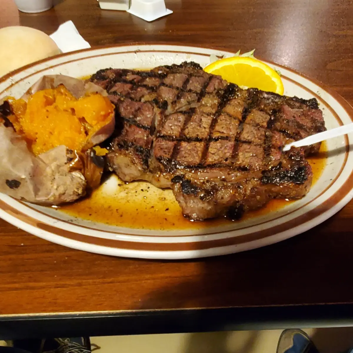 16 Oz Rib Eye Steak Dinner