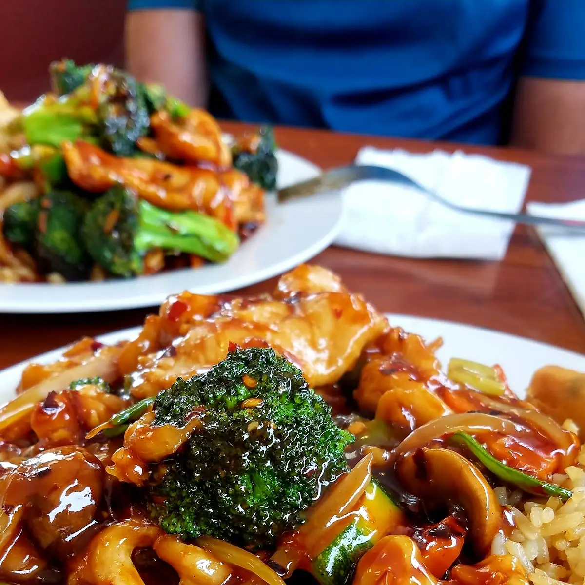 Broccoli w Szechuan Garlic Sauce