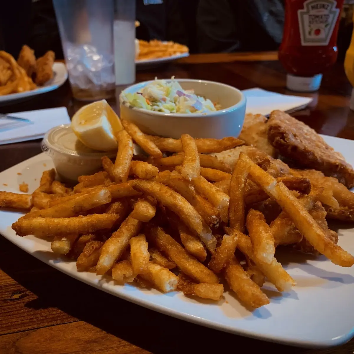 4 Piece Cod Fish & Chips