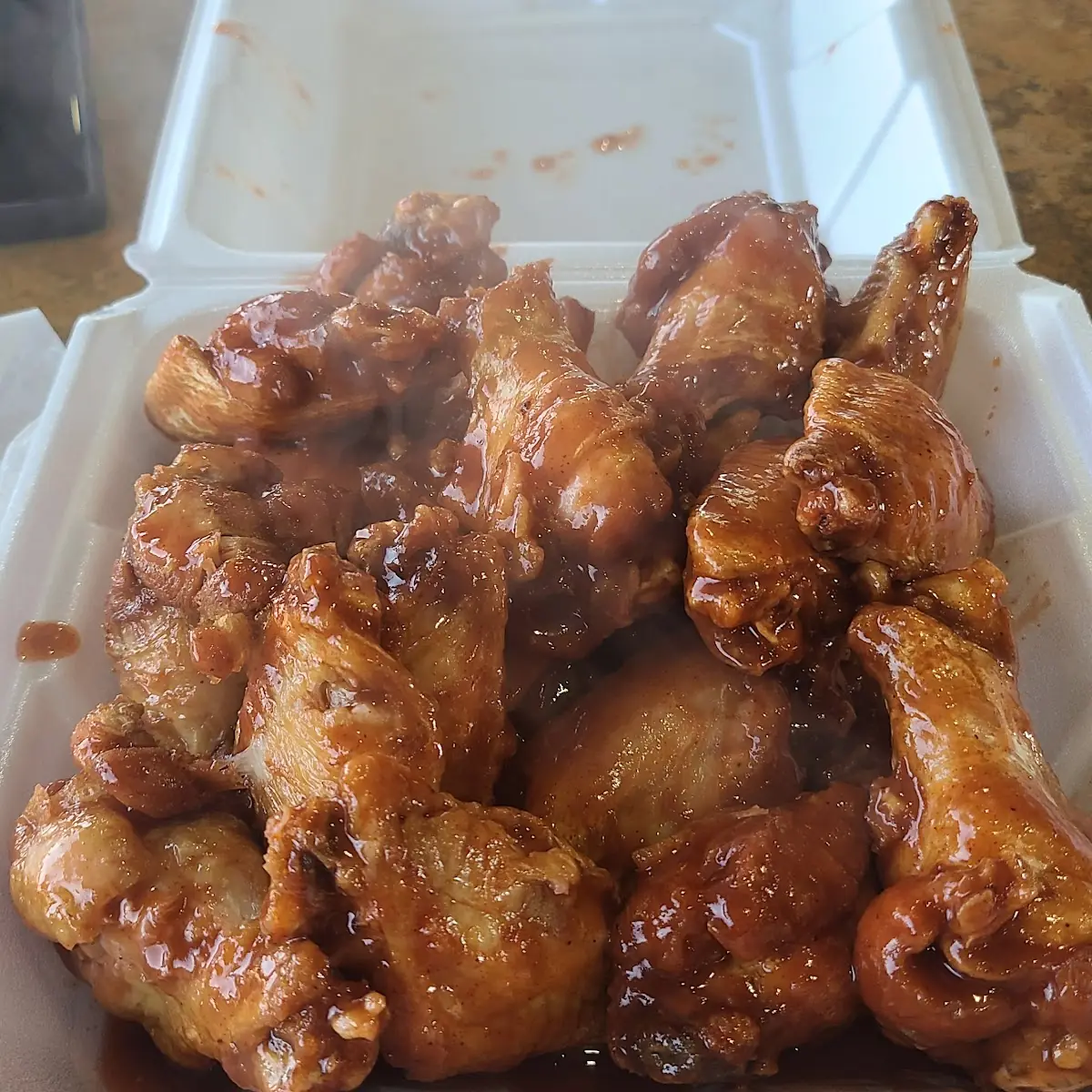 Chicken Wings with Fluffy Sauce