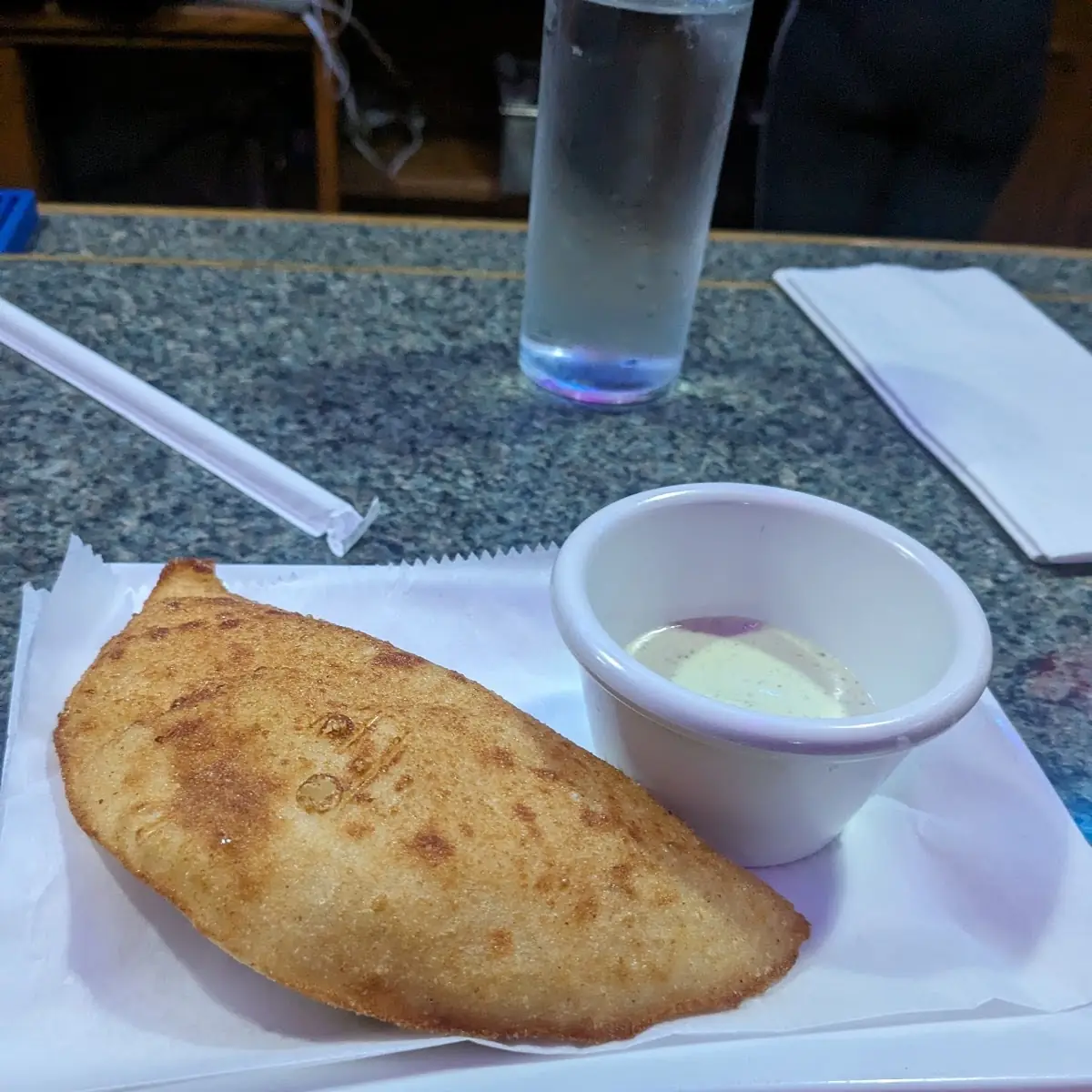 0 Shredded Chicken Empanada
