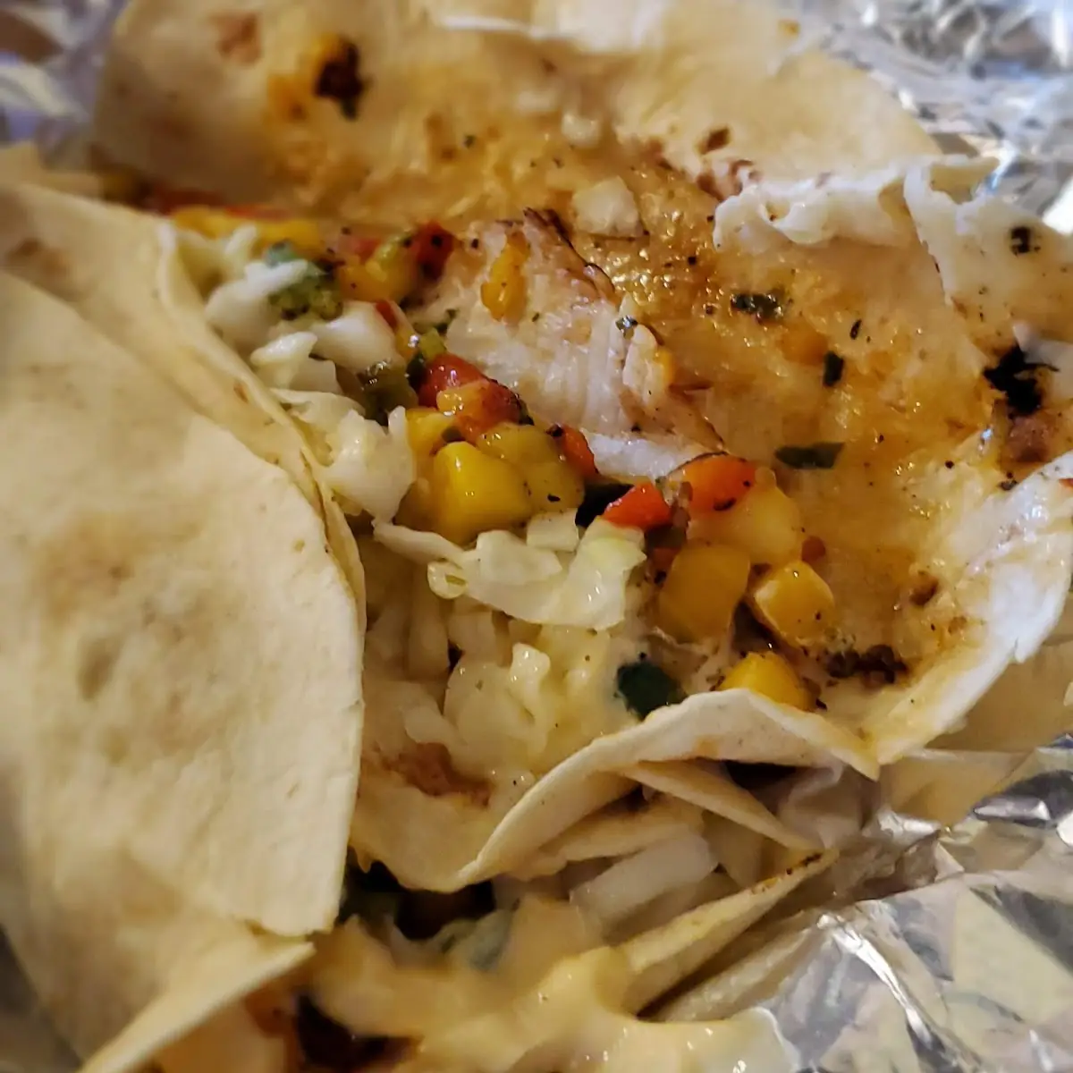 Mango Fish Tacos
