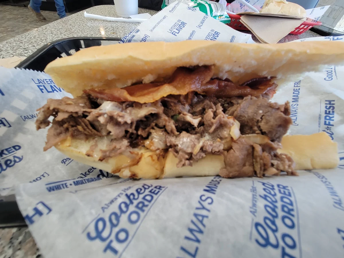 Philly Cheese Steak with Bacon