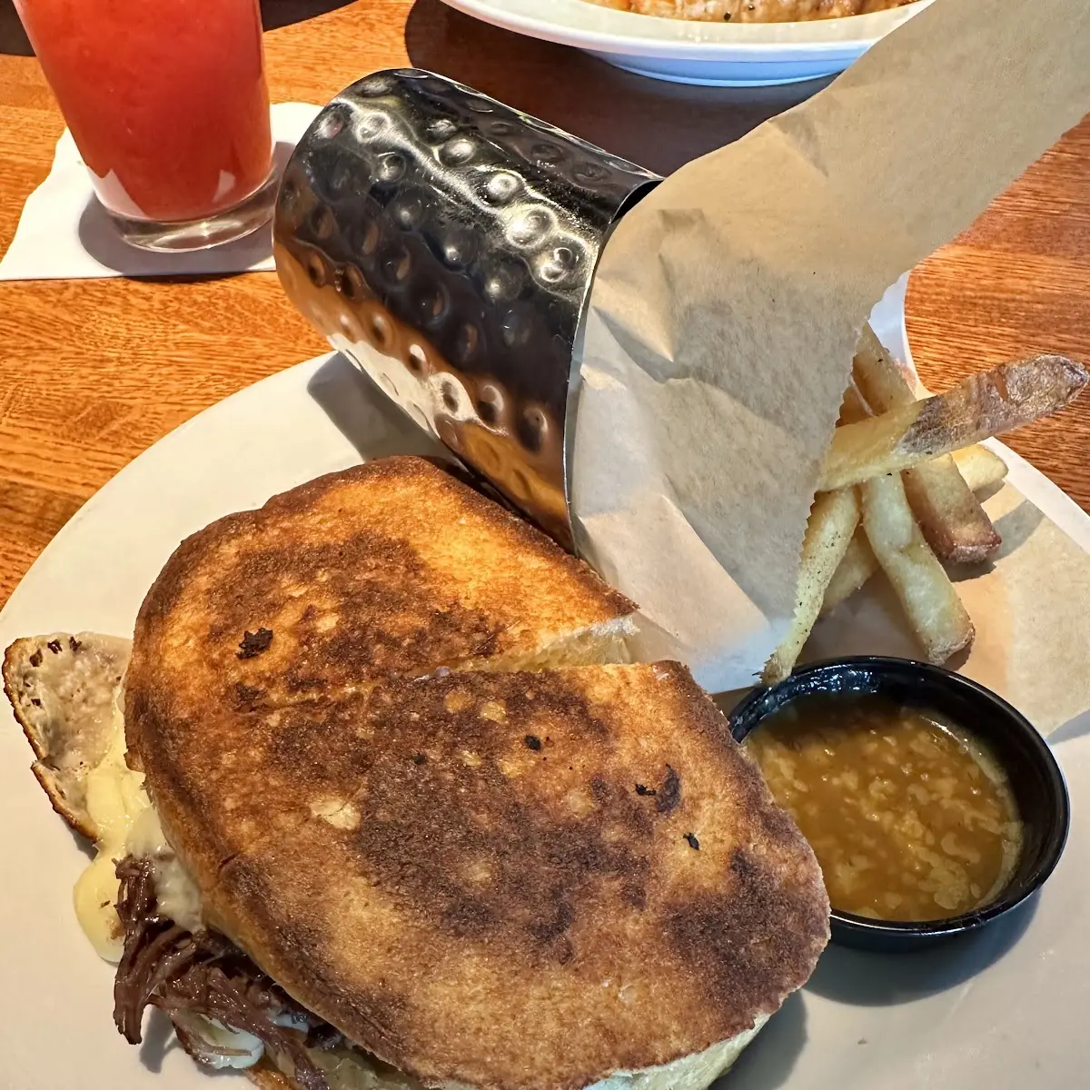 Short Rib Grilled Cheese Sandwich