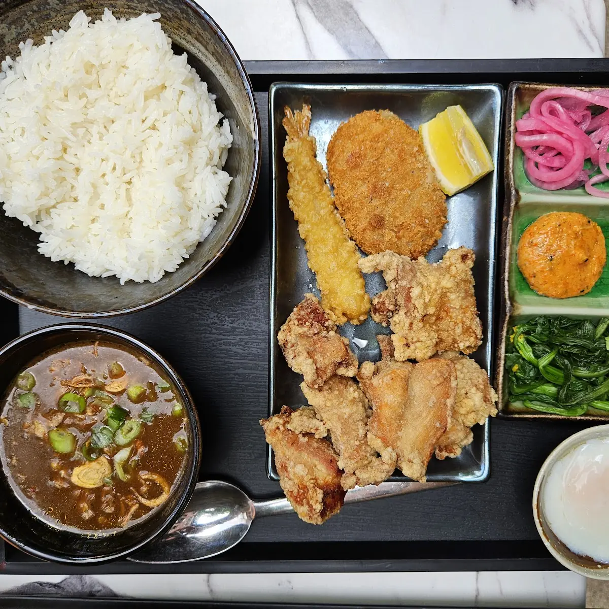 Shrimp Tempura Curry