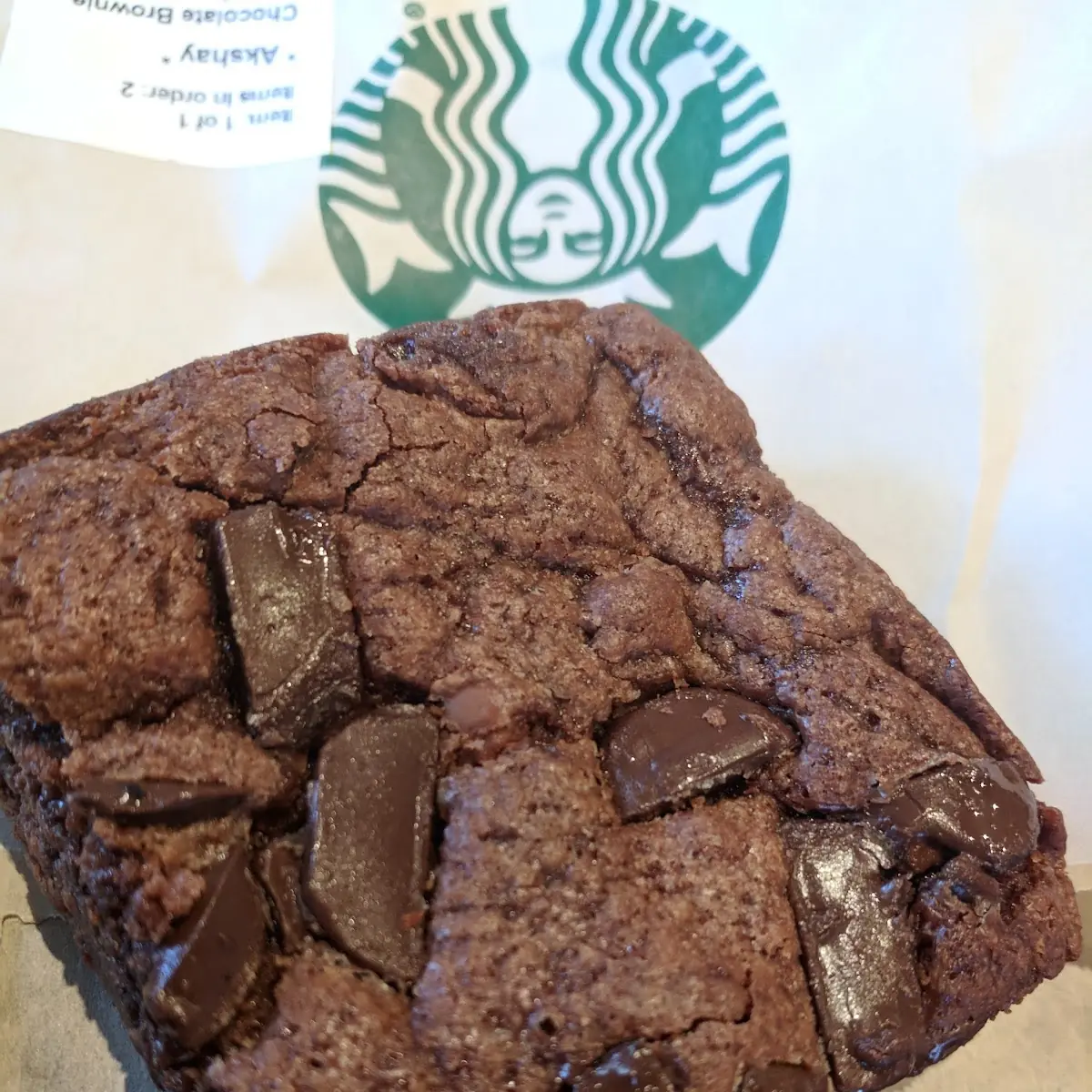 Double Chocolate Brownie