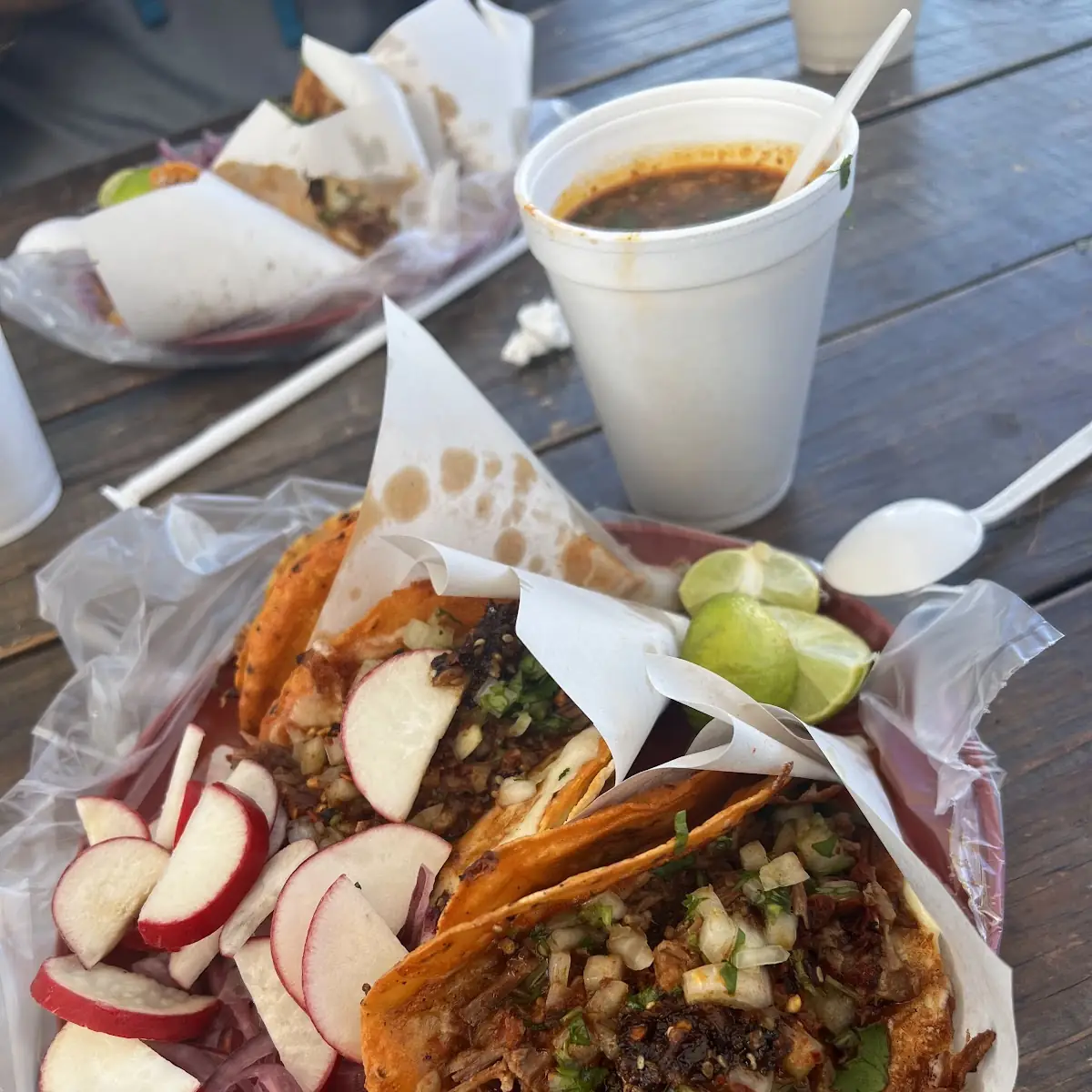 Taco De Birria Tatemada Charbroiled Birria Taco