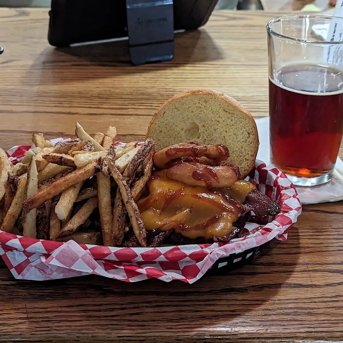 Dino Bacon Cheeseburger