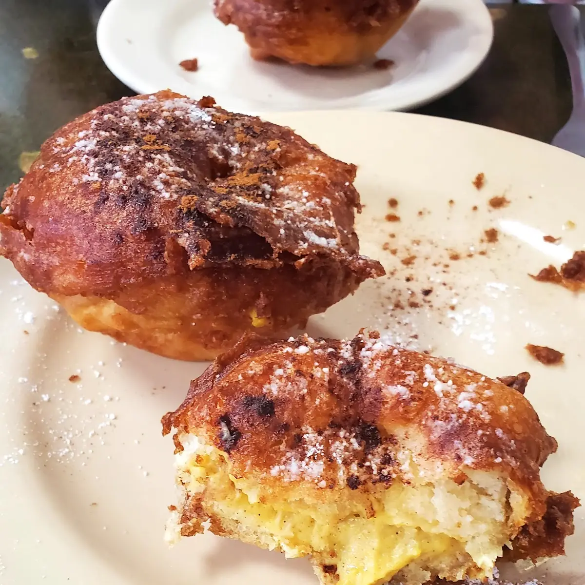 Pumpkin Cheese Cake Donuts