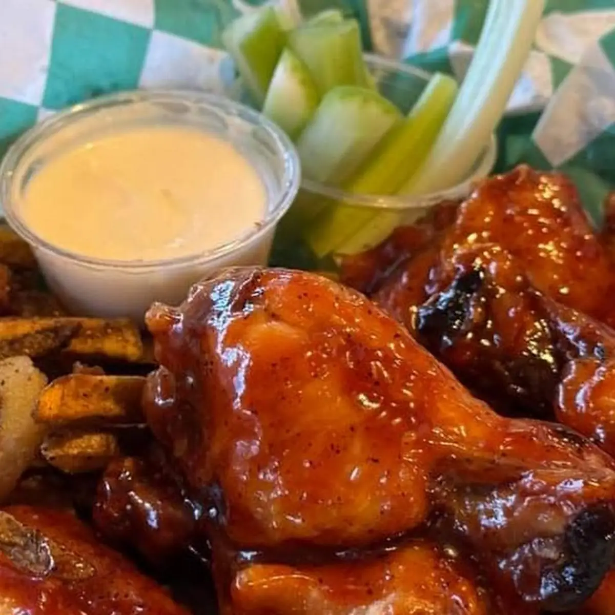 Jumbo BBQ Bone-In Wings