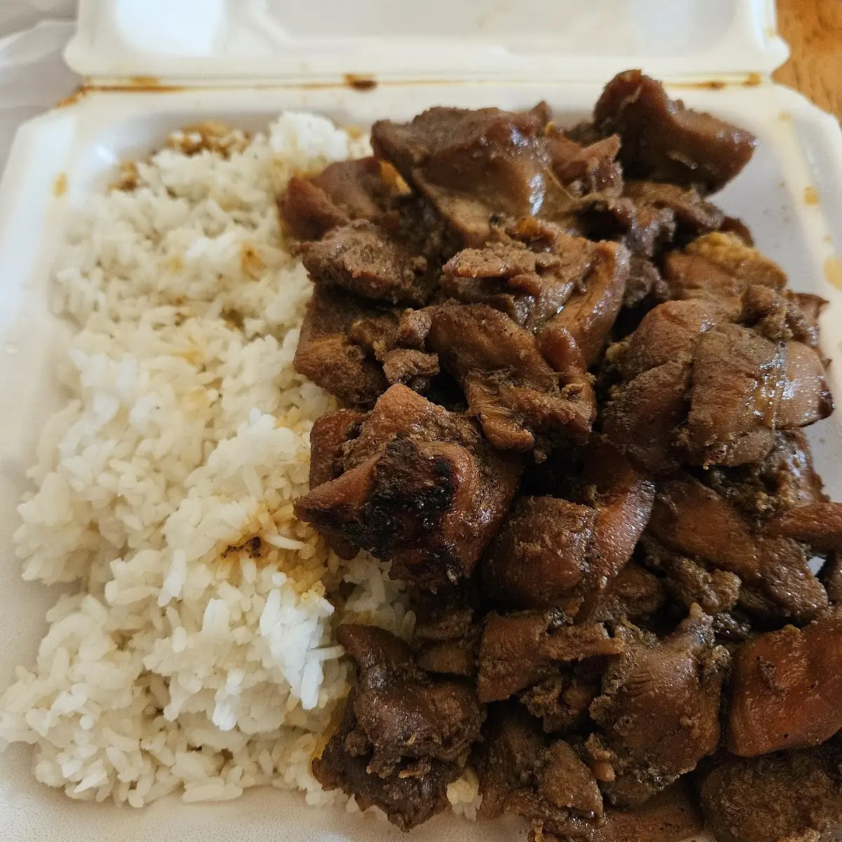Bourbon Chicken w Fried or White Rice