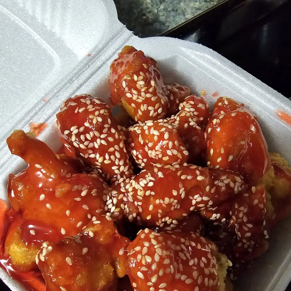 Sesame Chicken with Rice