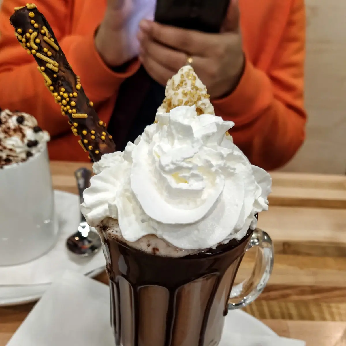 Salted Caramel Hot Chocolate