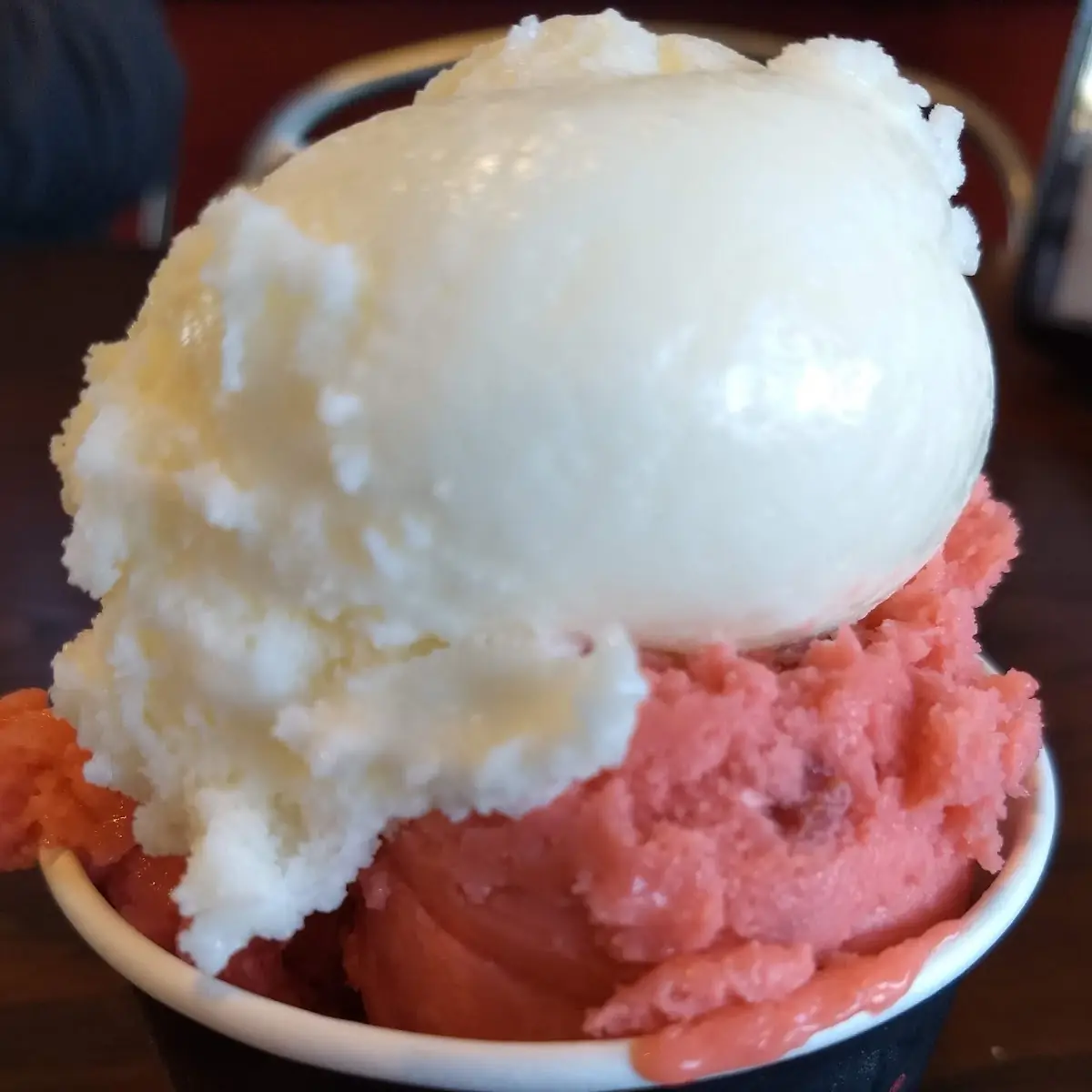 Strawberry & Lemon Sorbet