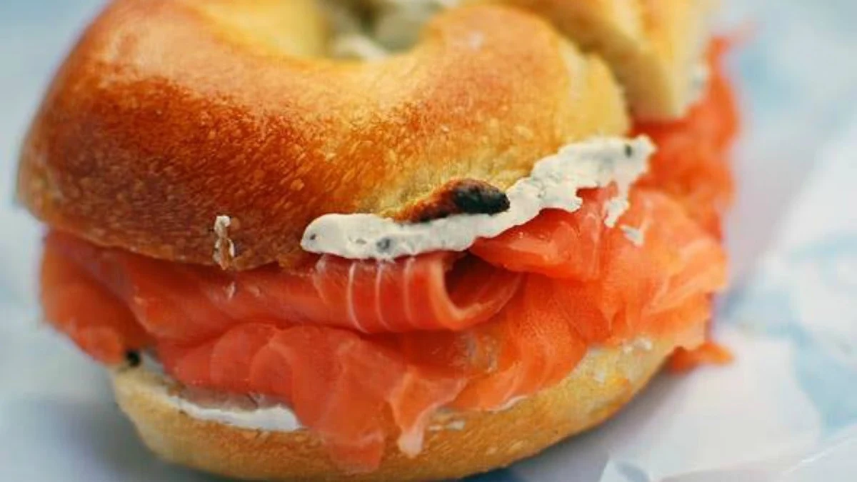 Bagel with Lox Spread