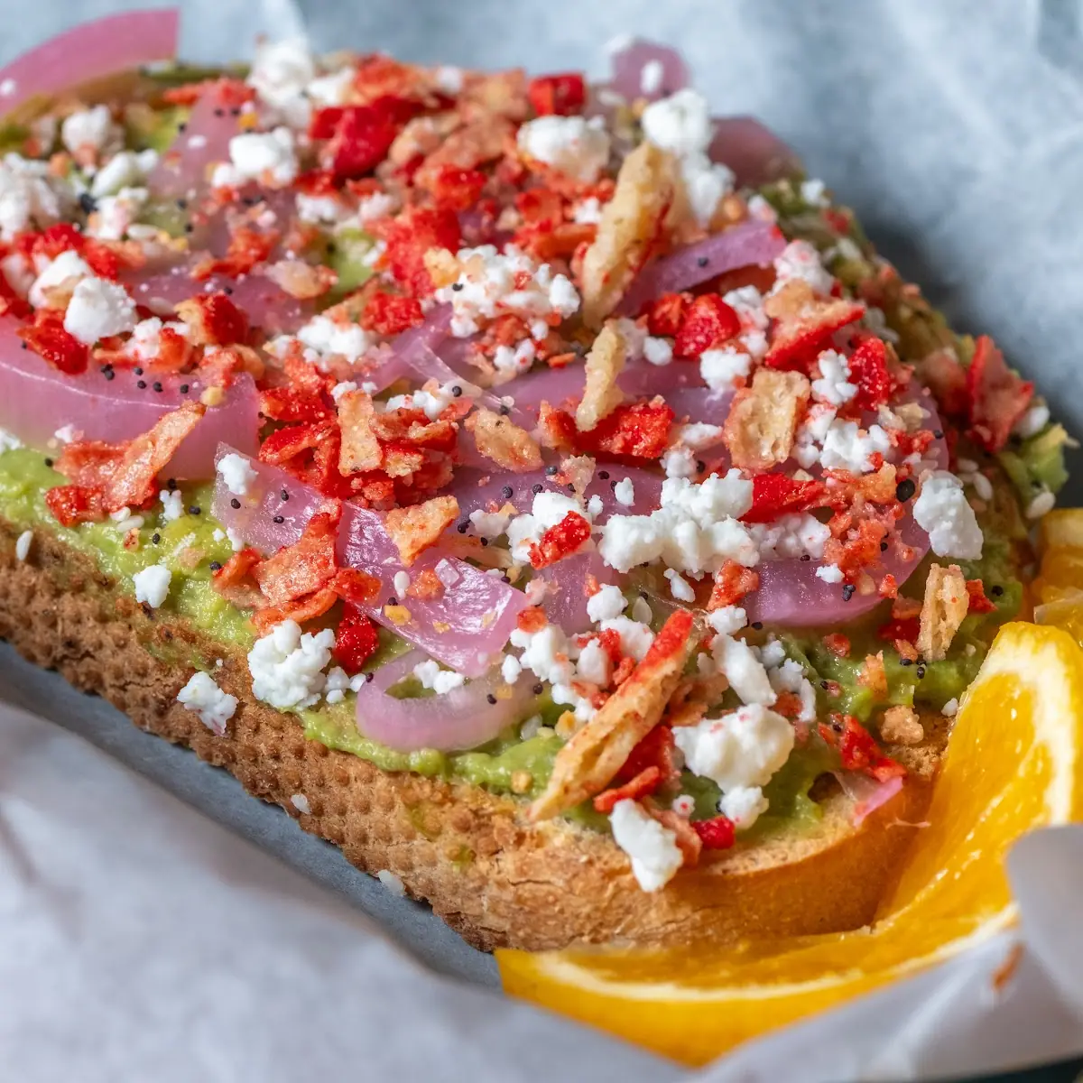 Avocado Toast with Feta