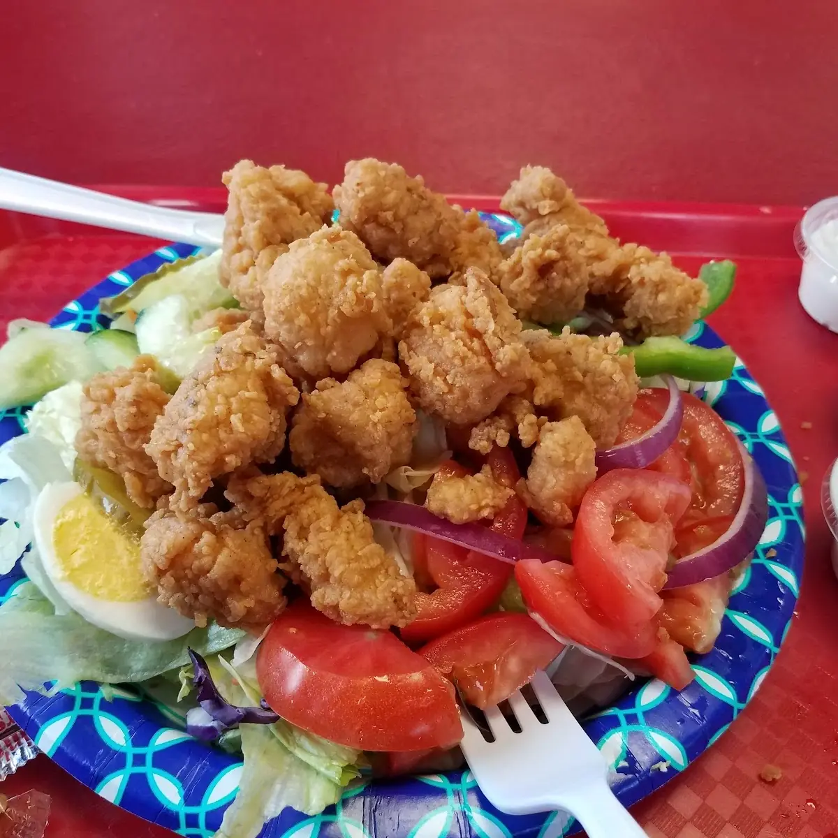 Fried Chicken Salad