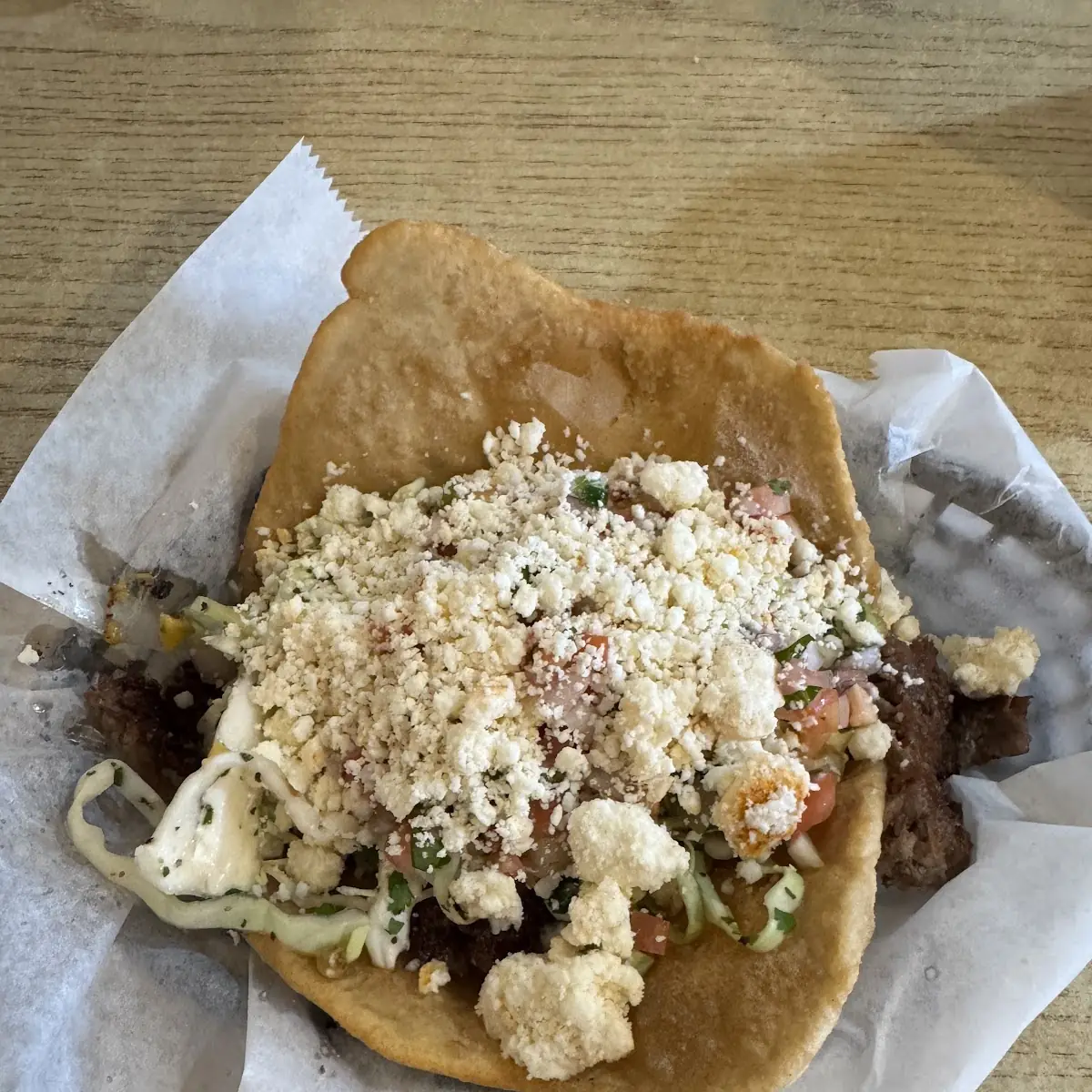 Chicken Taco with Buffalo Sauce