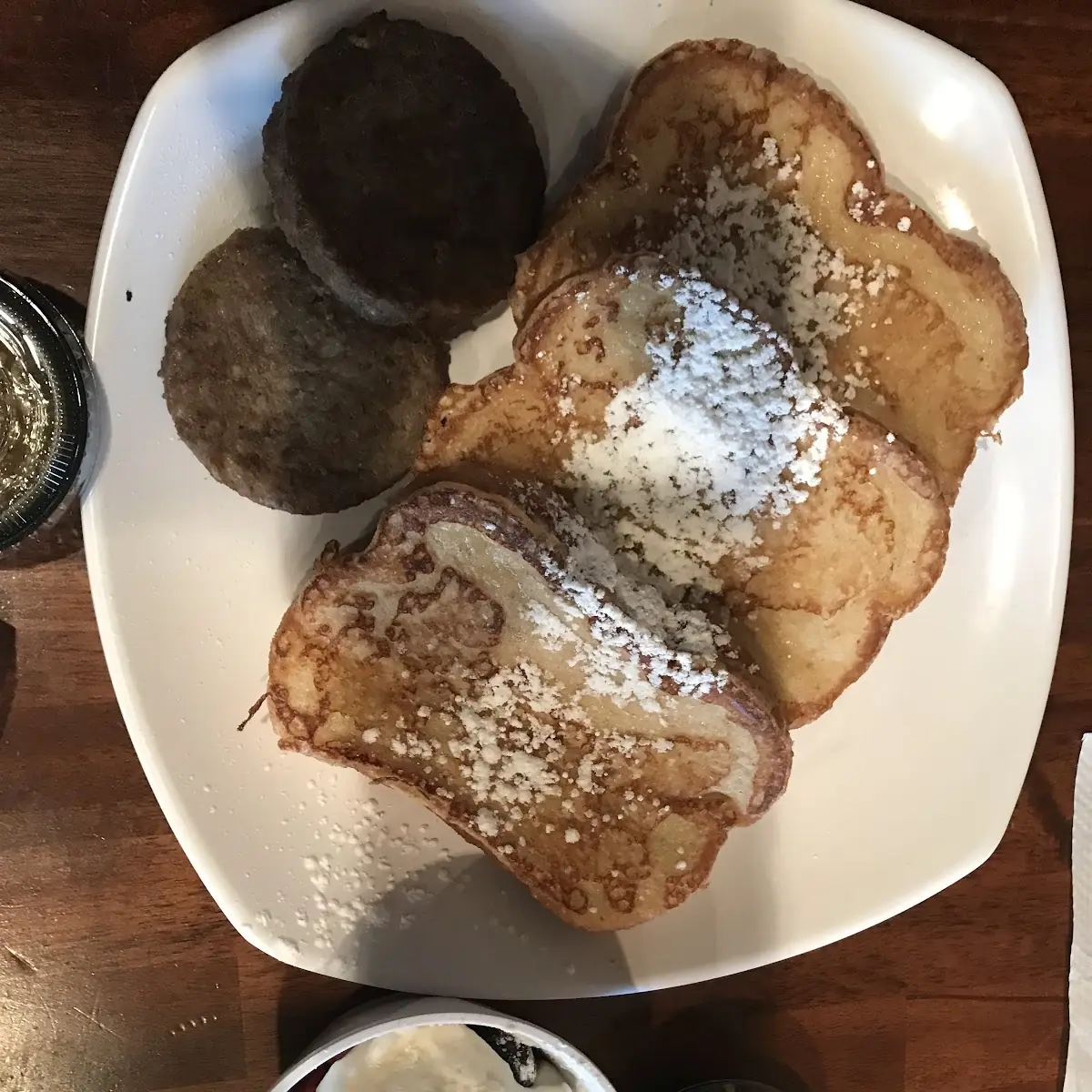 French Toast with Powdered Sugar