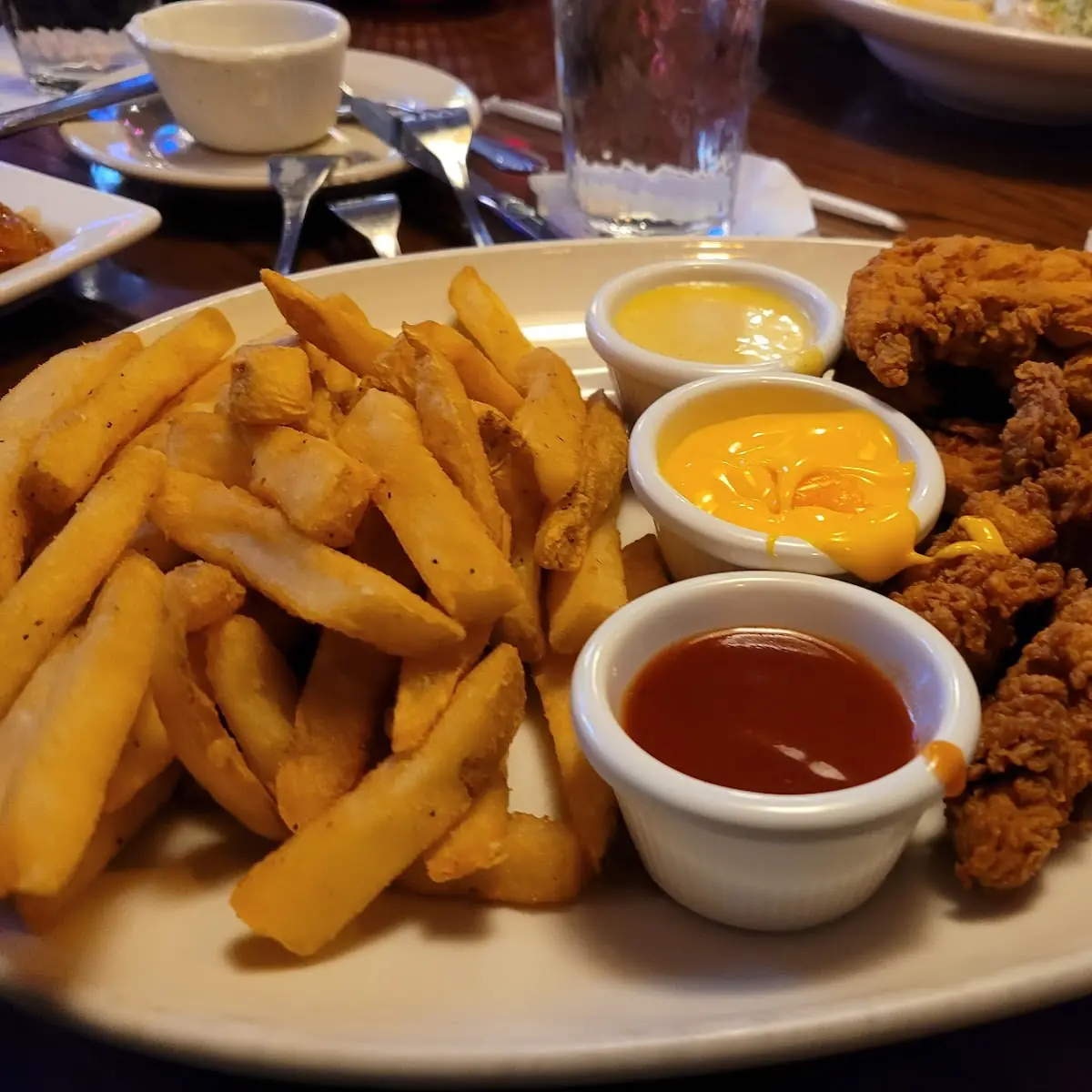 Chicken Fingers with Honey Mustard