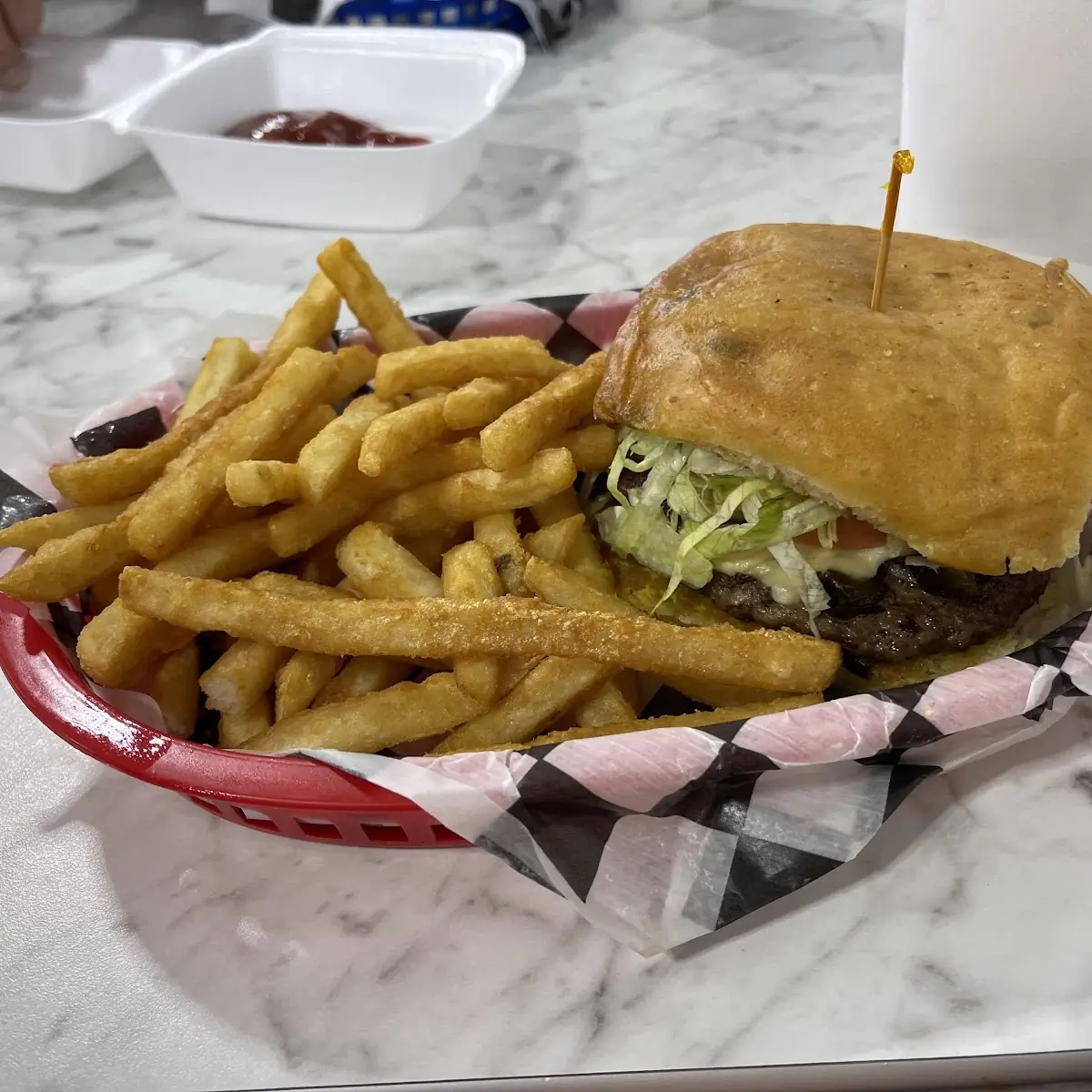Mushroom Swiss Burger