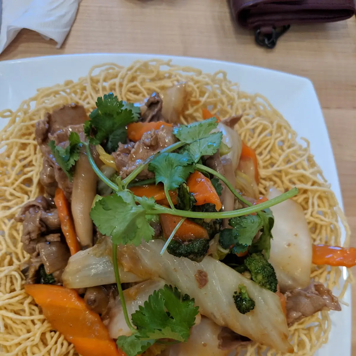 Crispy Egg Noodles