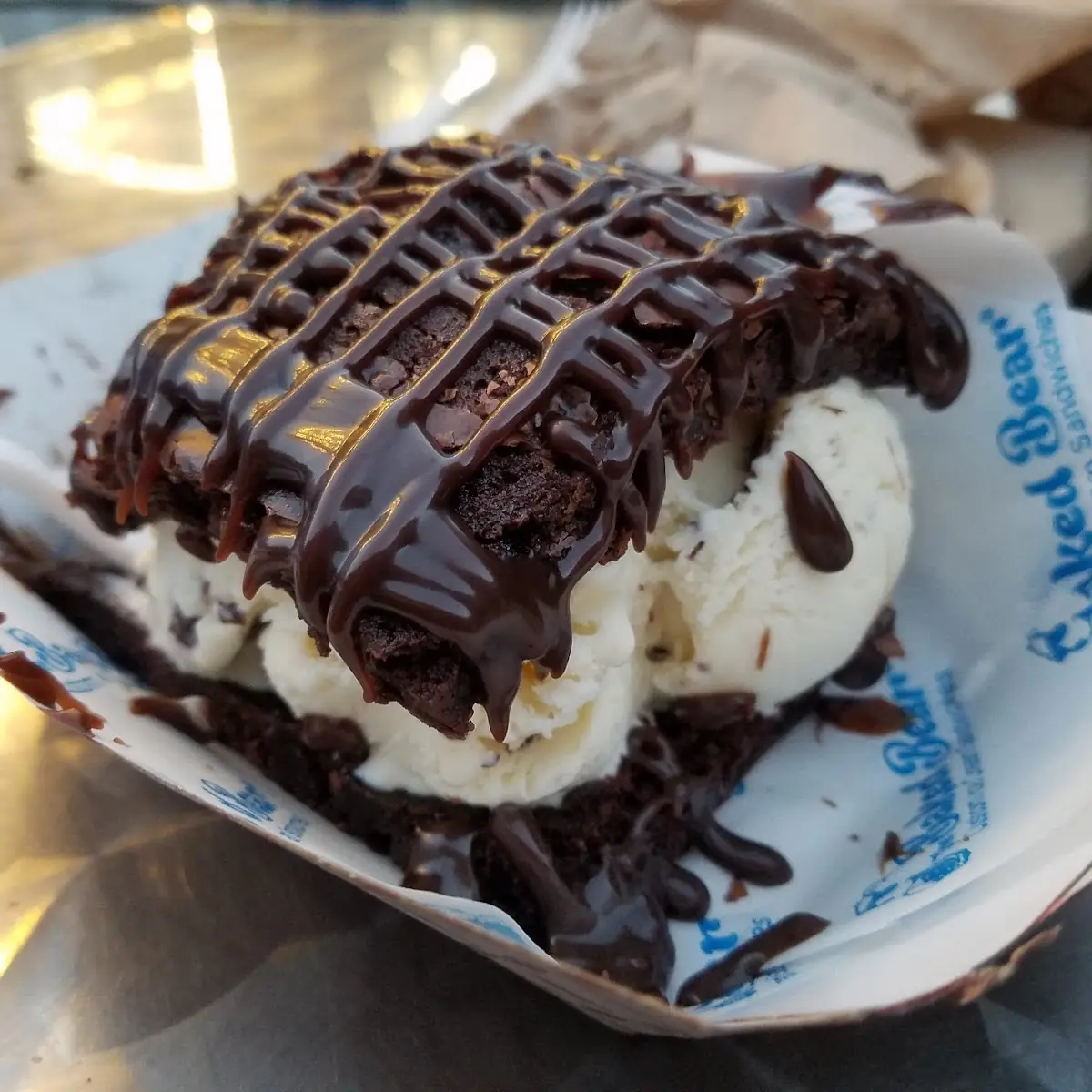 Brownie Sundae
