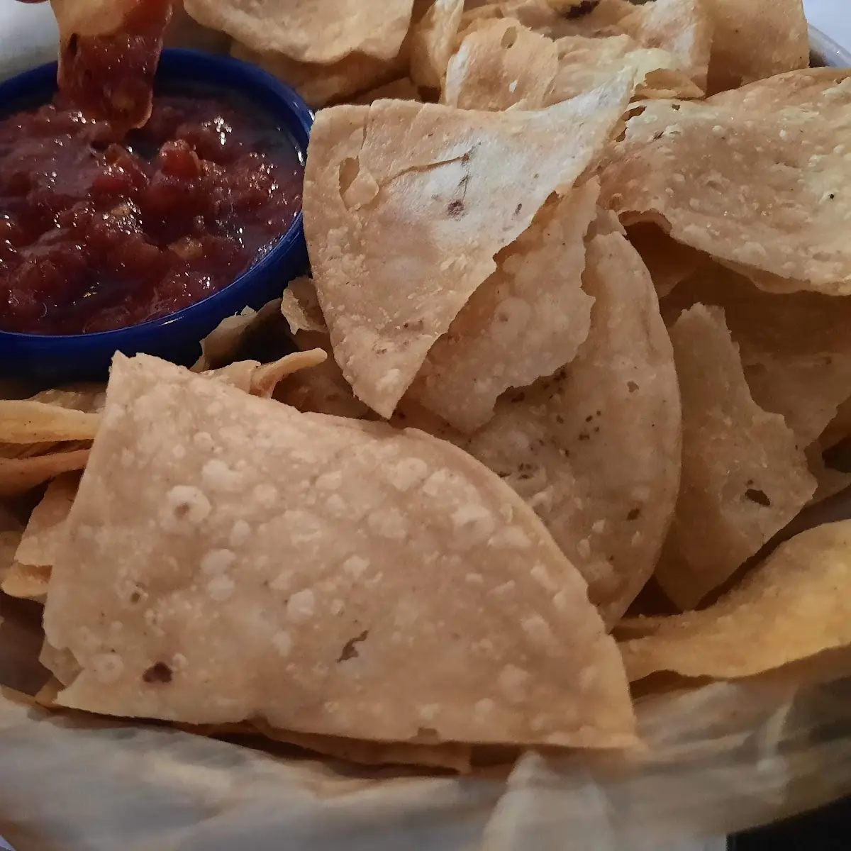 La Fiesta Tortilla Chips with Fire Roasted Salsa