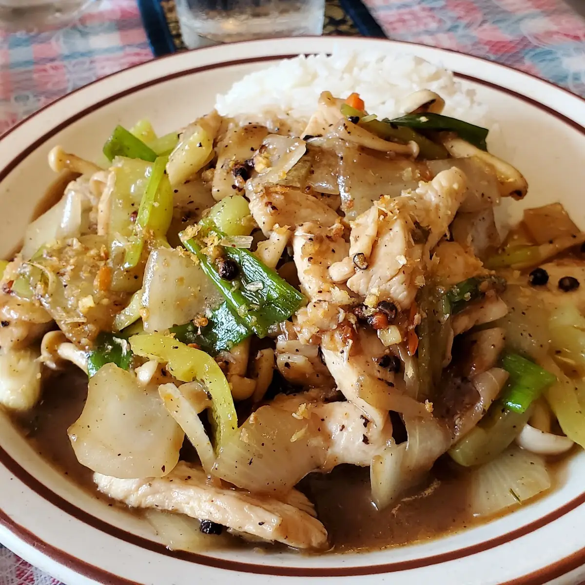 Black Pepper Chicken