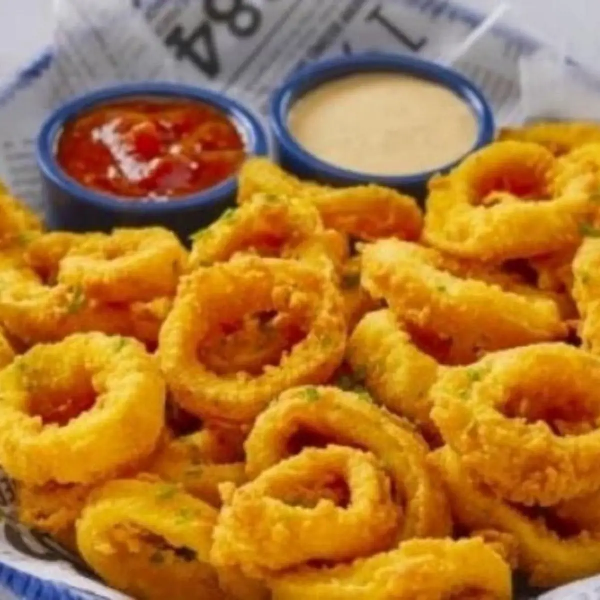 Hand-Breaded Calamari with Jalapeno Ranch &Marinara