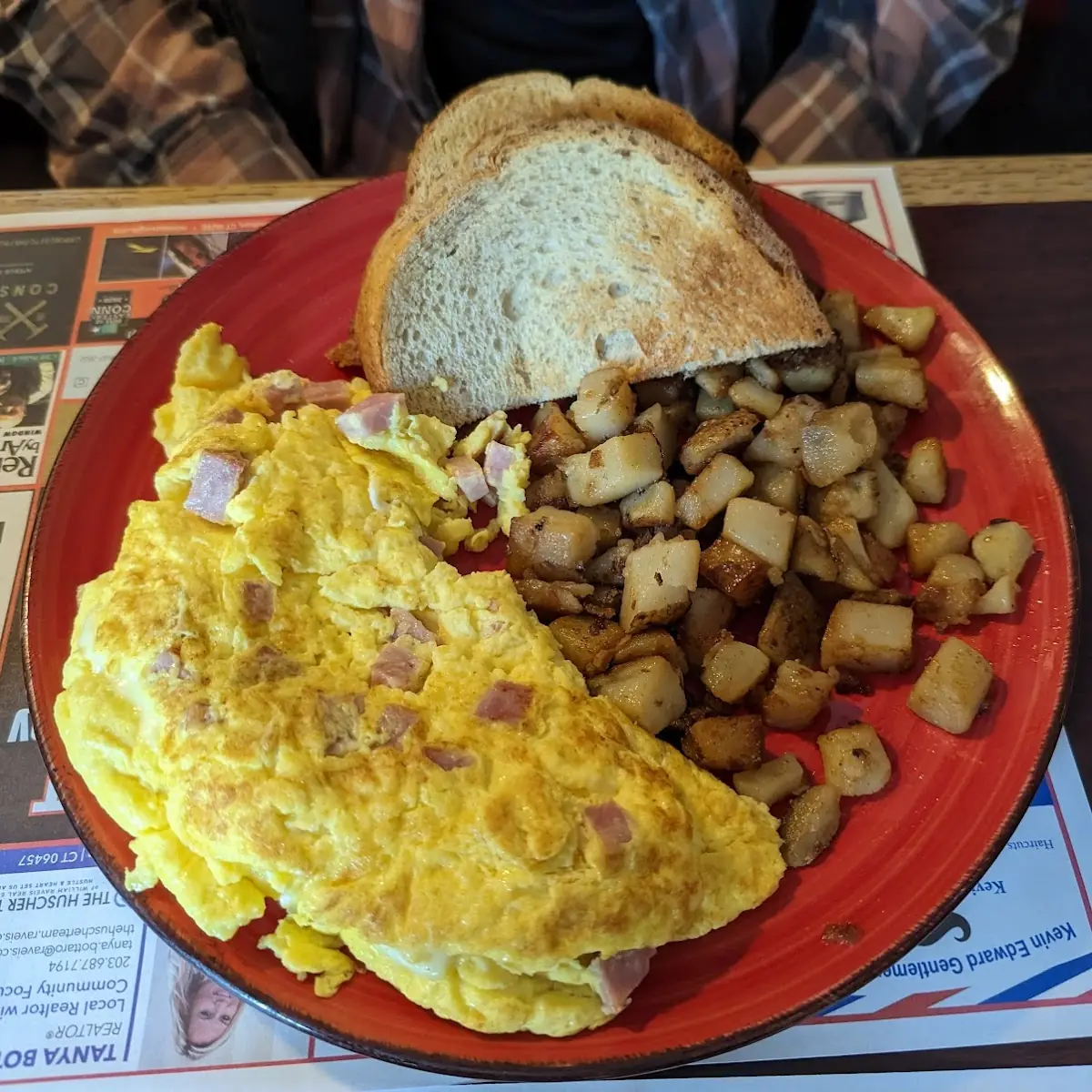 Ham and Cheese Omelette