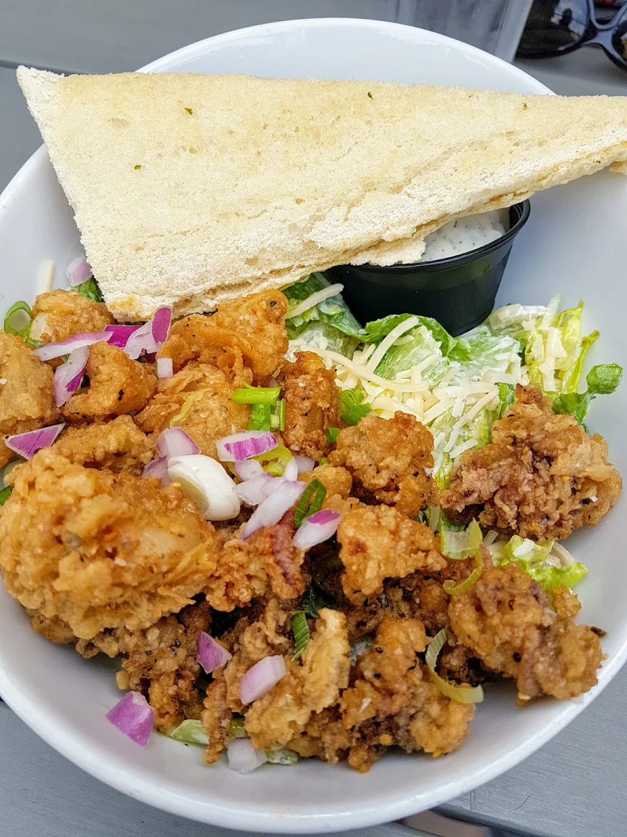 Calamari Salad, The Blind Angler Grill