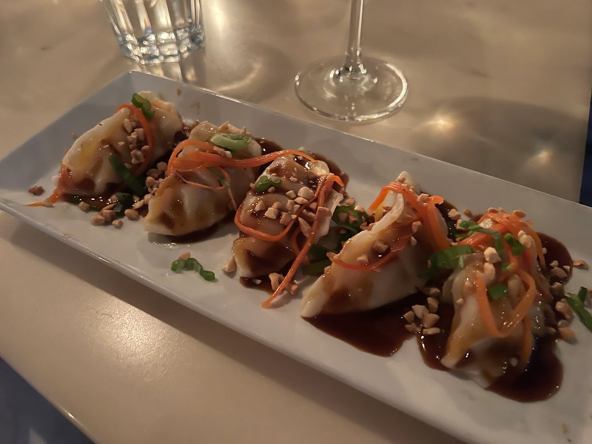 Gyoza, The Blind Angler Grill