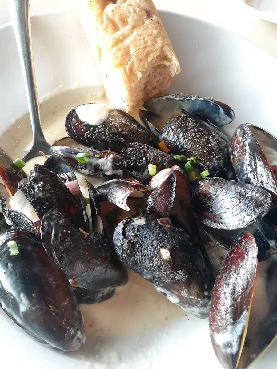 Pernod Mussels, The Blind Angler Grill