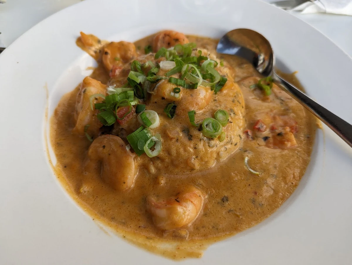 Red Curry Prawns, The Blind Angler Grill