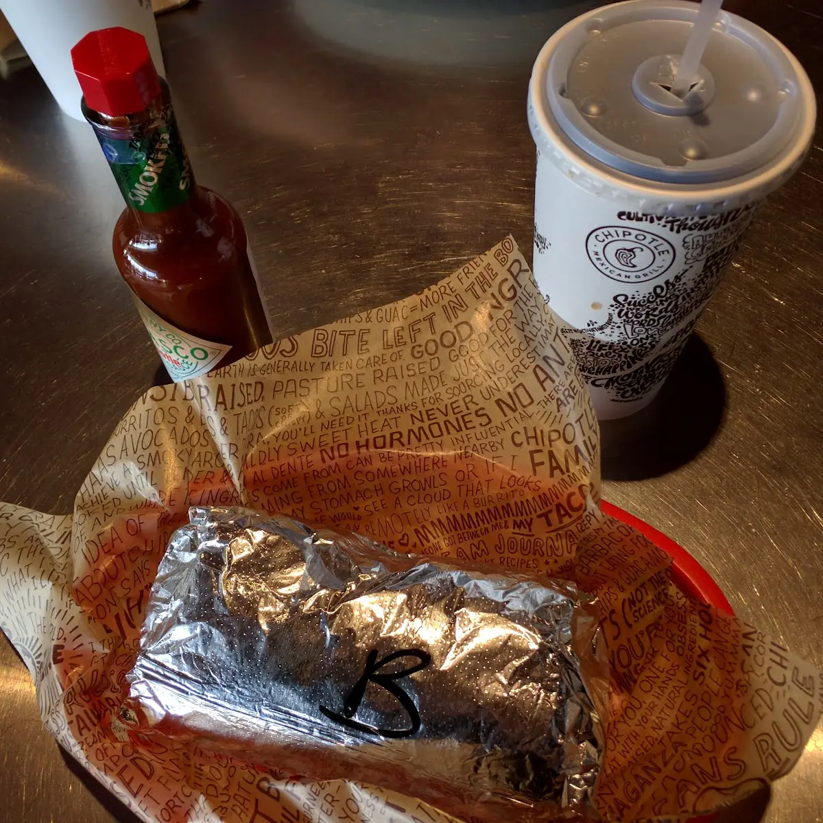 Chipotle Honey Chicken Burrito