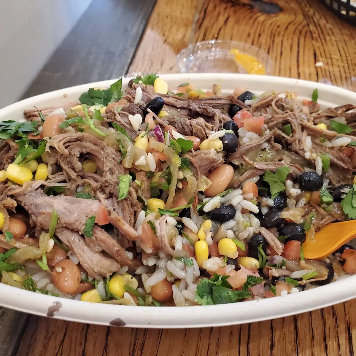 Brisket Burrito Bowl