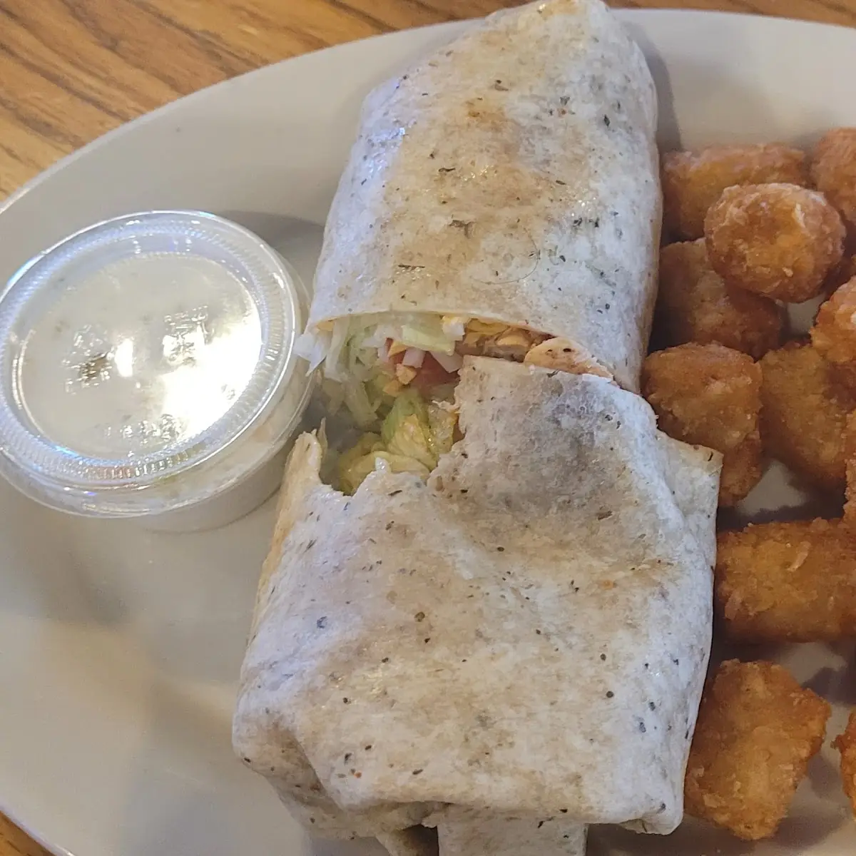 Blackened Chicken Wrap