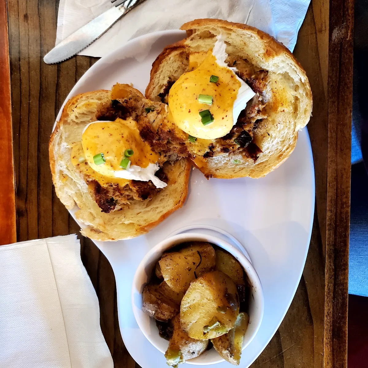 Crab Cakes Benedict