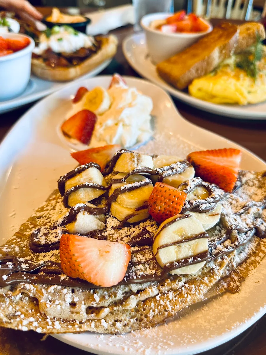 Sweet Crepes and Pancakes