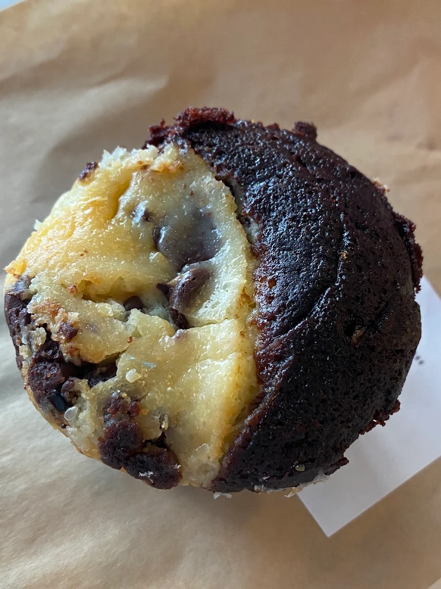 Chocolate Cream Cheese Muffin