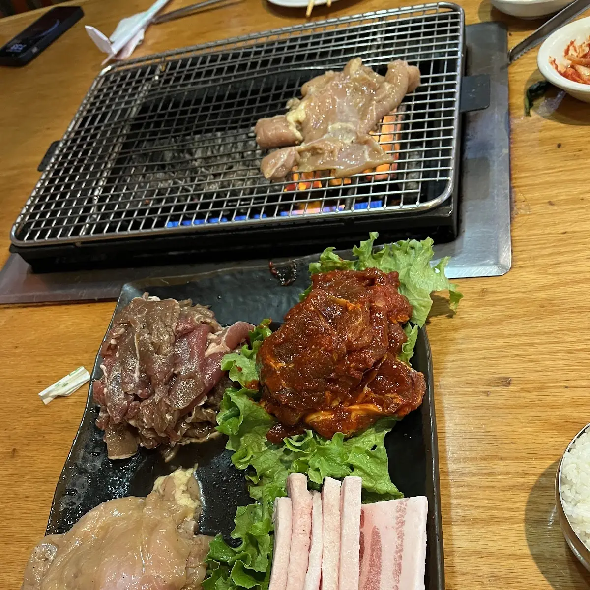 Chicken Pork Belly