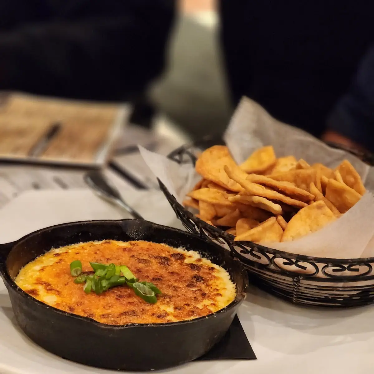 Parmesan Crusted Spinach Dip