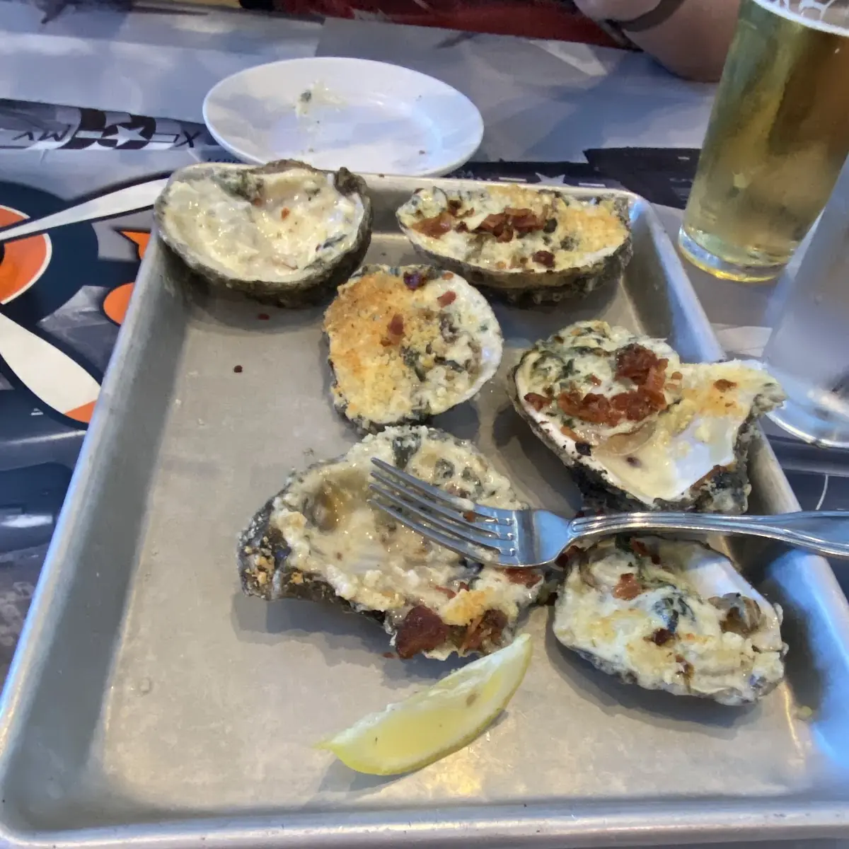 Oysters Rockefeller