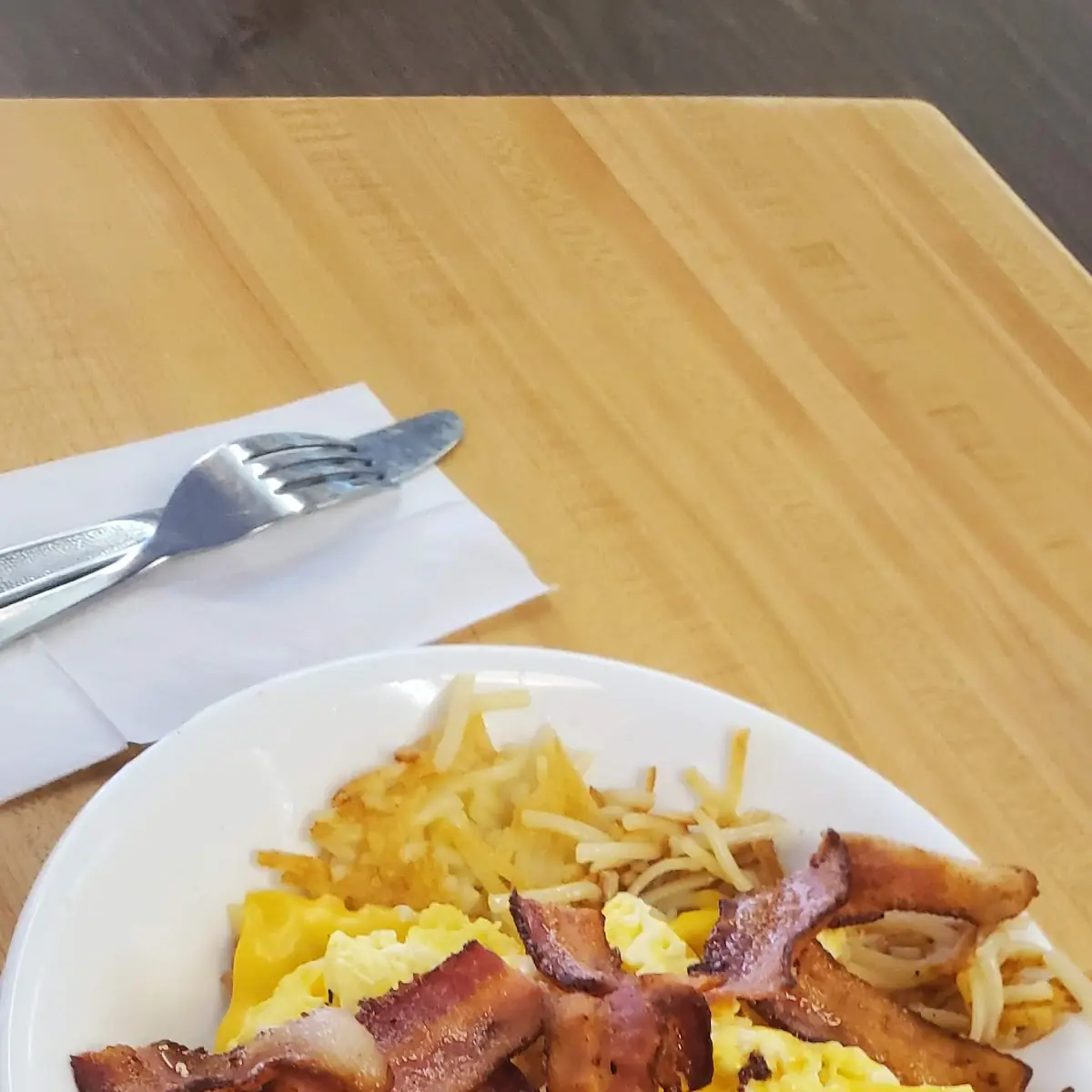 Hash Brown Bowl with Bacon