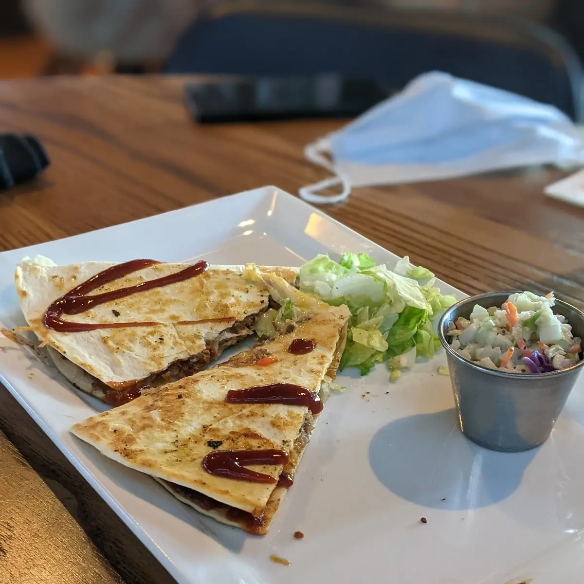 BBQ Pulled Pork Quesadilla