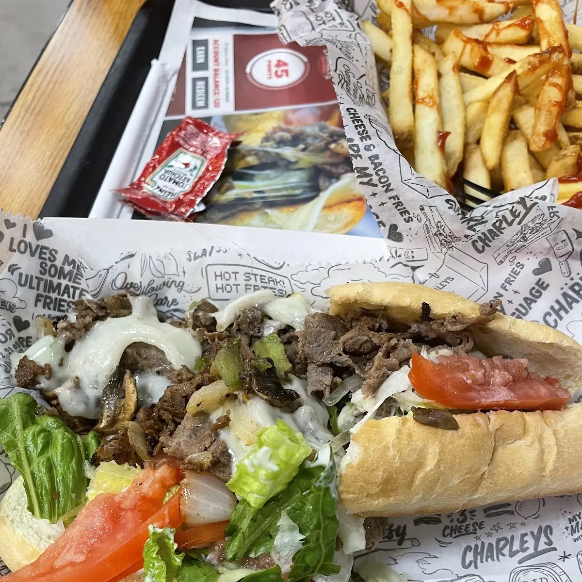 Philly Cheesesteak Sandwich